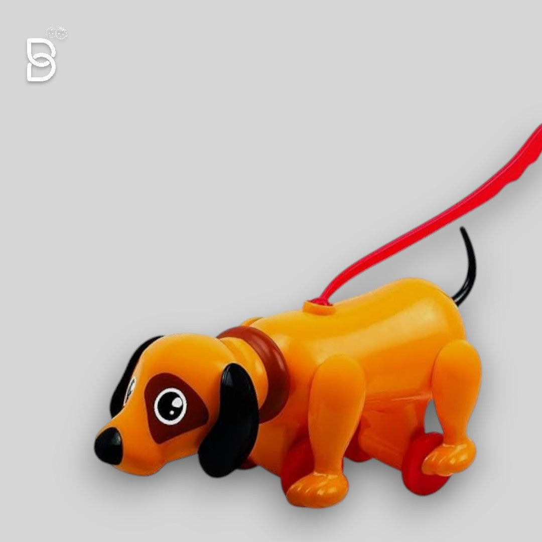 FUNSKOOL-SNIFFY THE DOG, PULL ALONG TOY, HEAD BOBS, TAIL WAGS, ENCOURAGES WALKING TOY