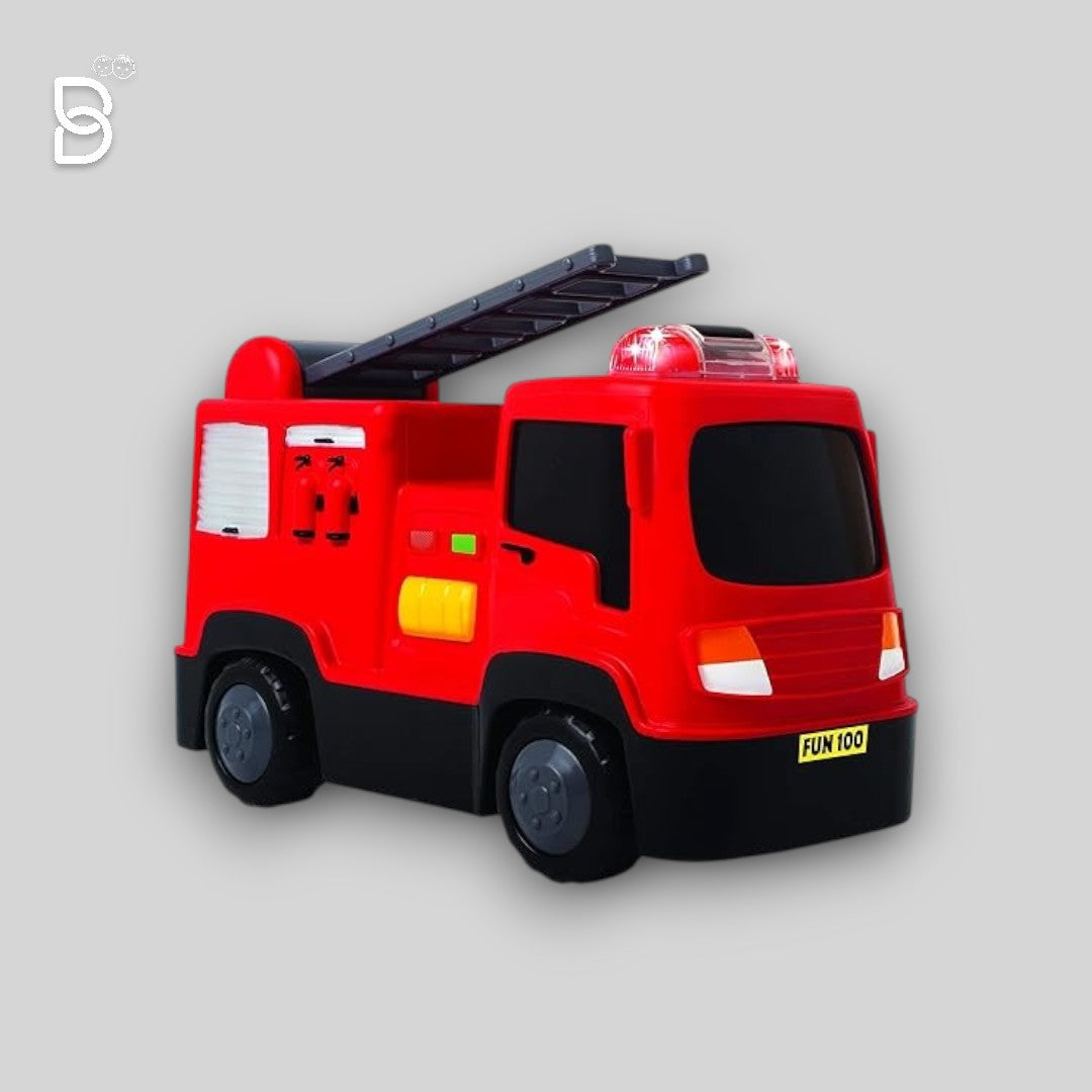 FIRE ENGINE ACTIVITY TOY FEATURING LIGHTS & SOUND