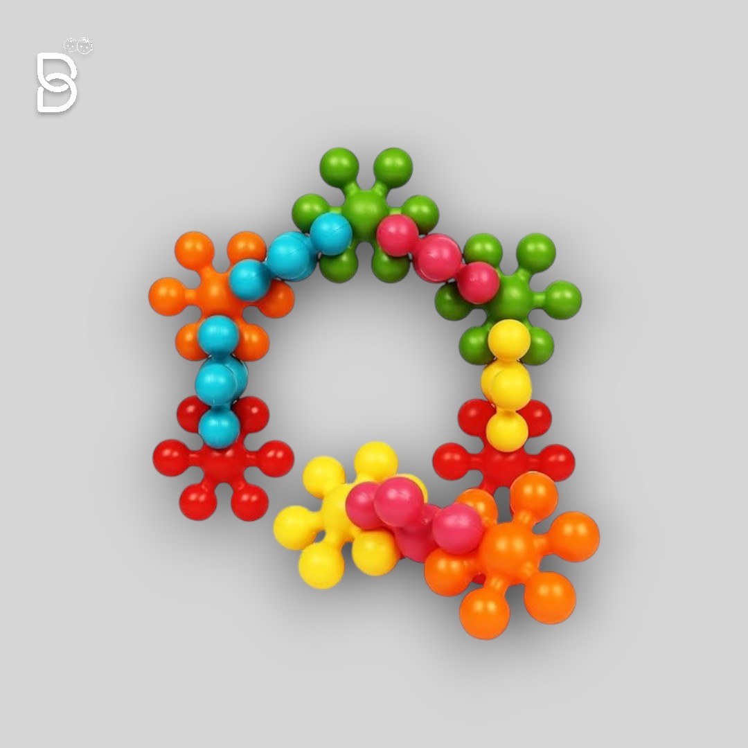 FUNSKOOL - STAR LINKS PLUS - 24PCS, MULTI-COLOURED INTERLOCKING LEARNING EDUCATIONAL TOY