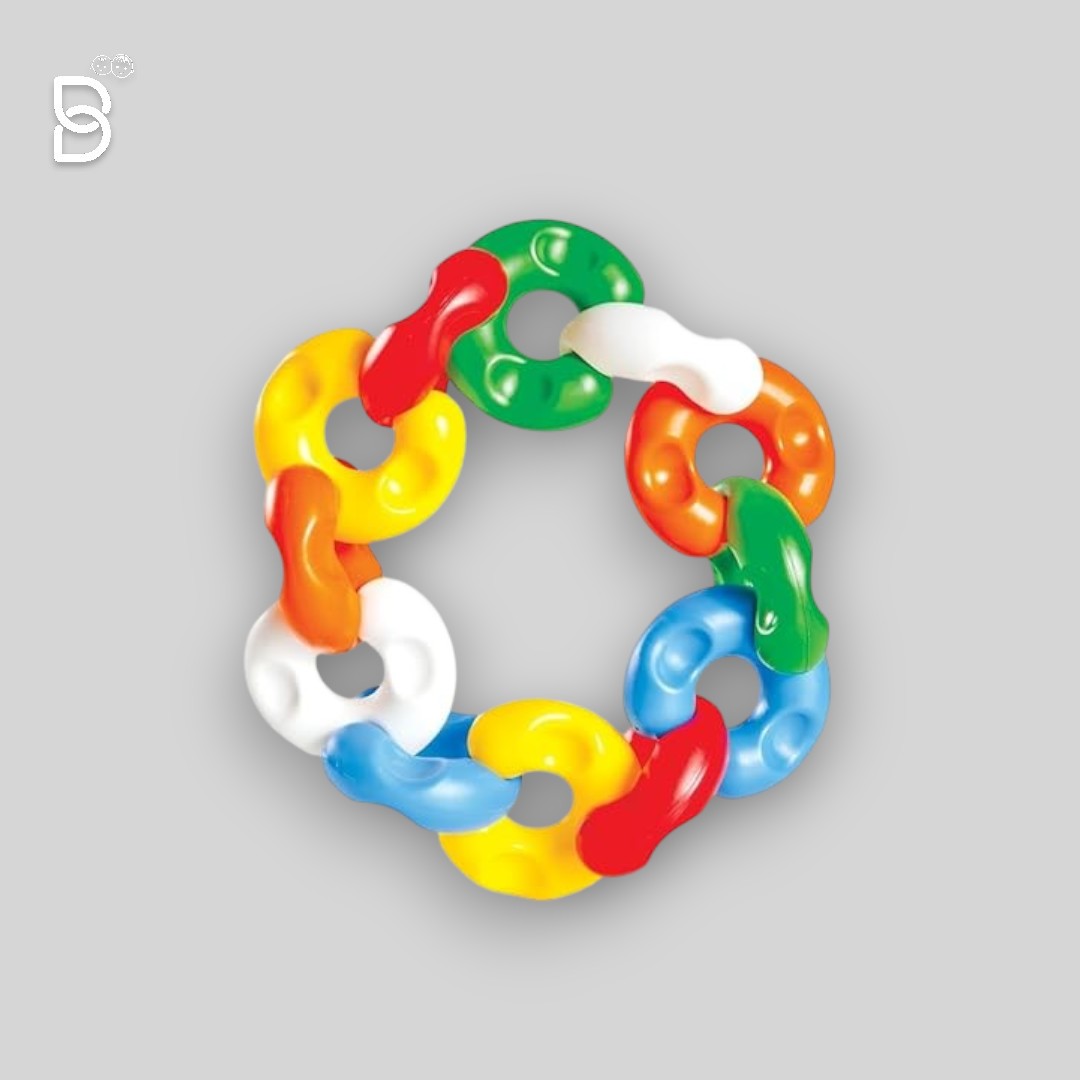 FUNSKOOL - CHAIN LINKS, TOYS FOR KIDS, MULTICOLOUR INTERLOCKING EDUCATIONAL BLOCKS