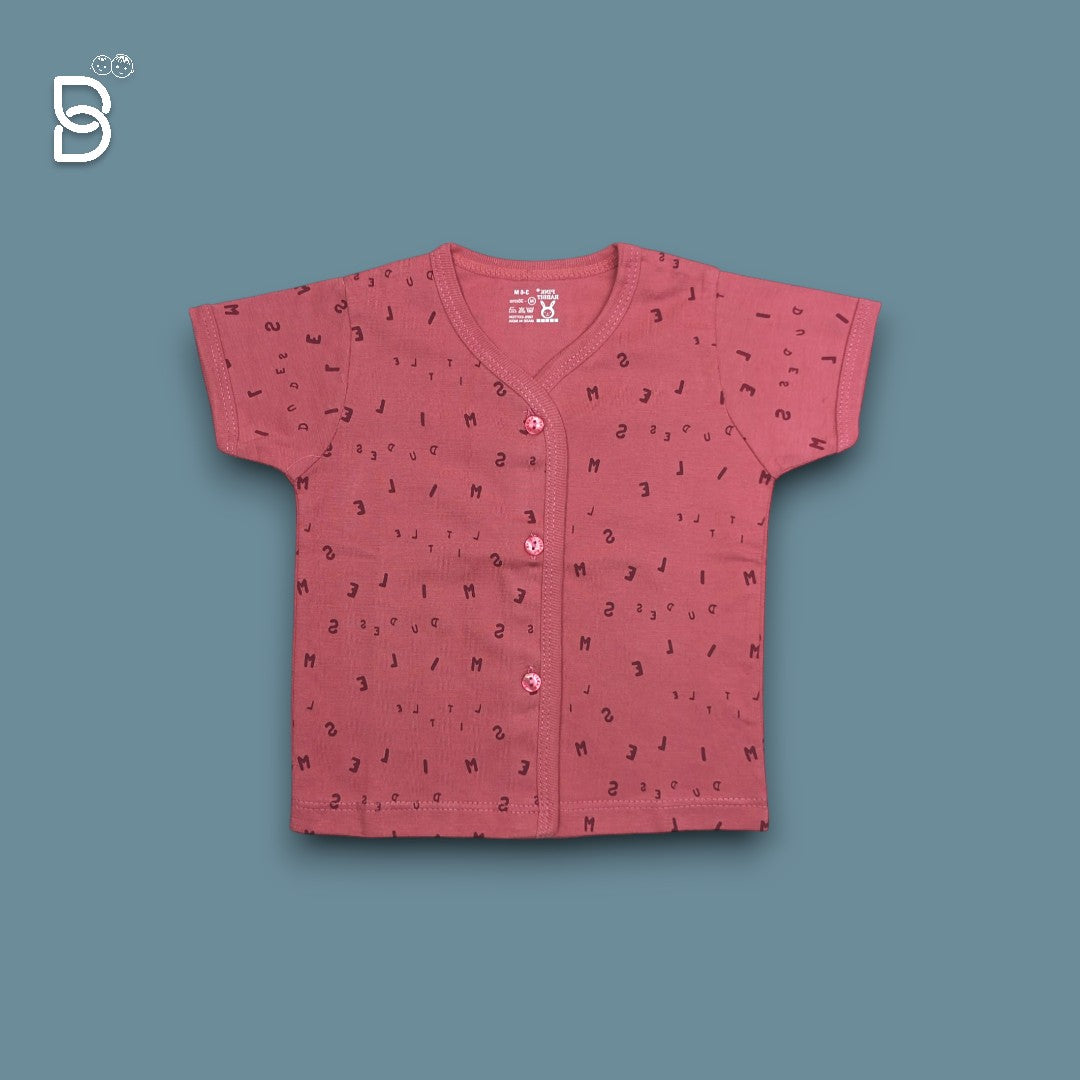 NEW BORN COTTON T-SHIRT RED