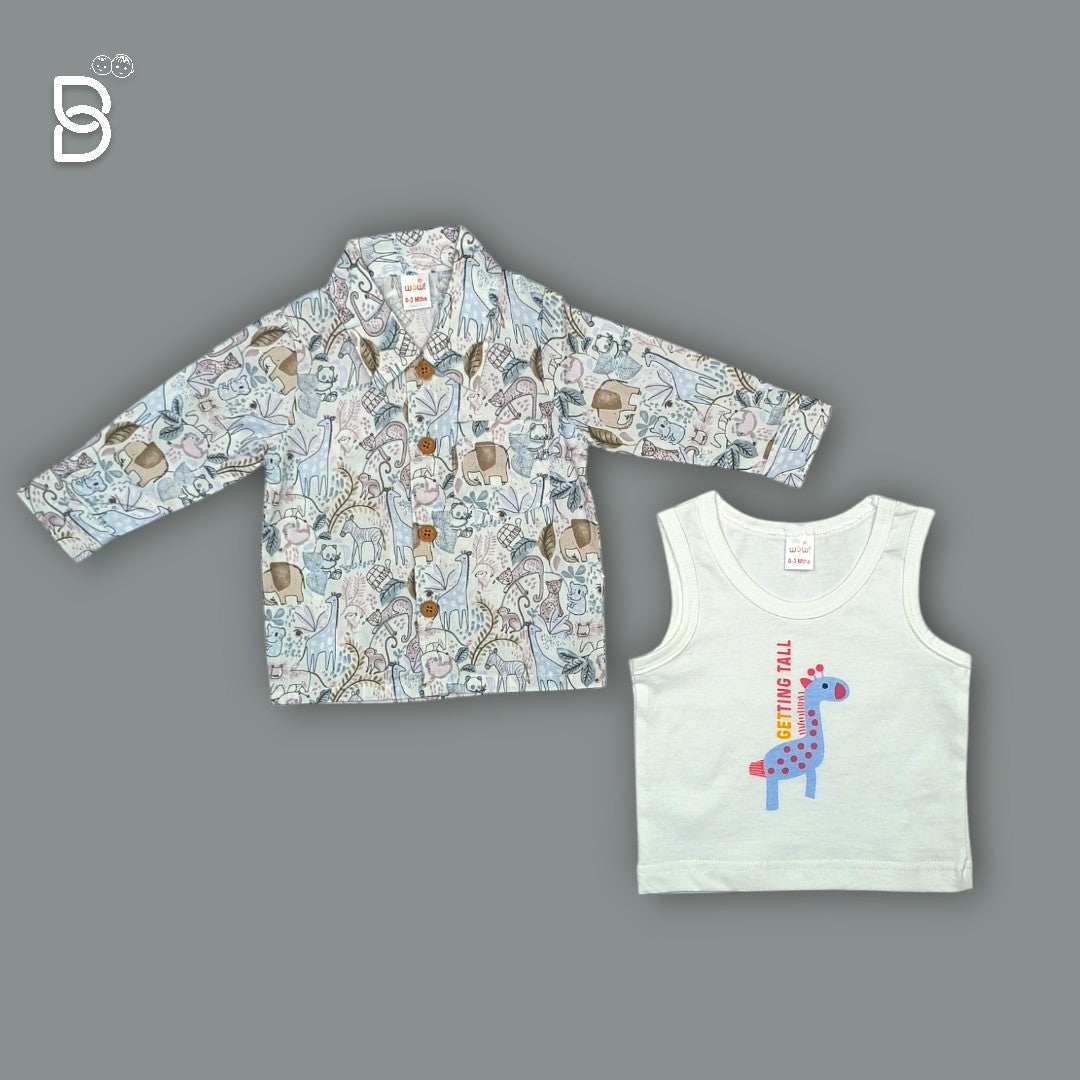 NEW BORN SHIRT PANT SET