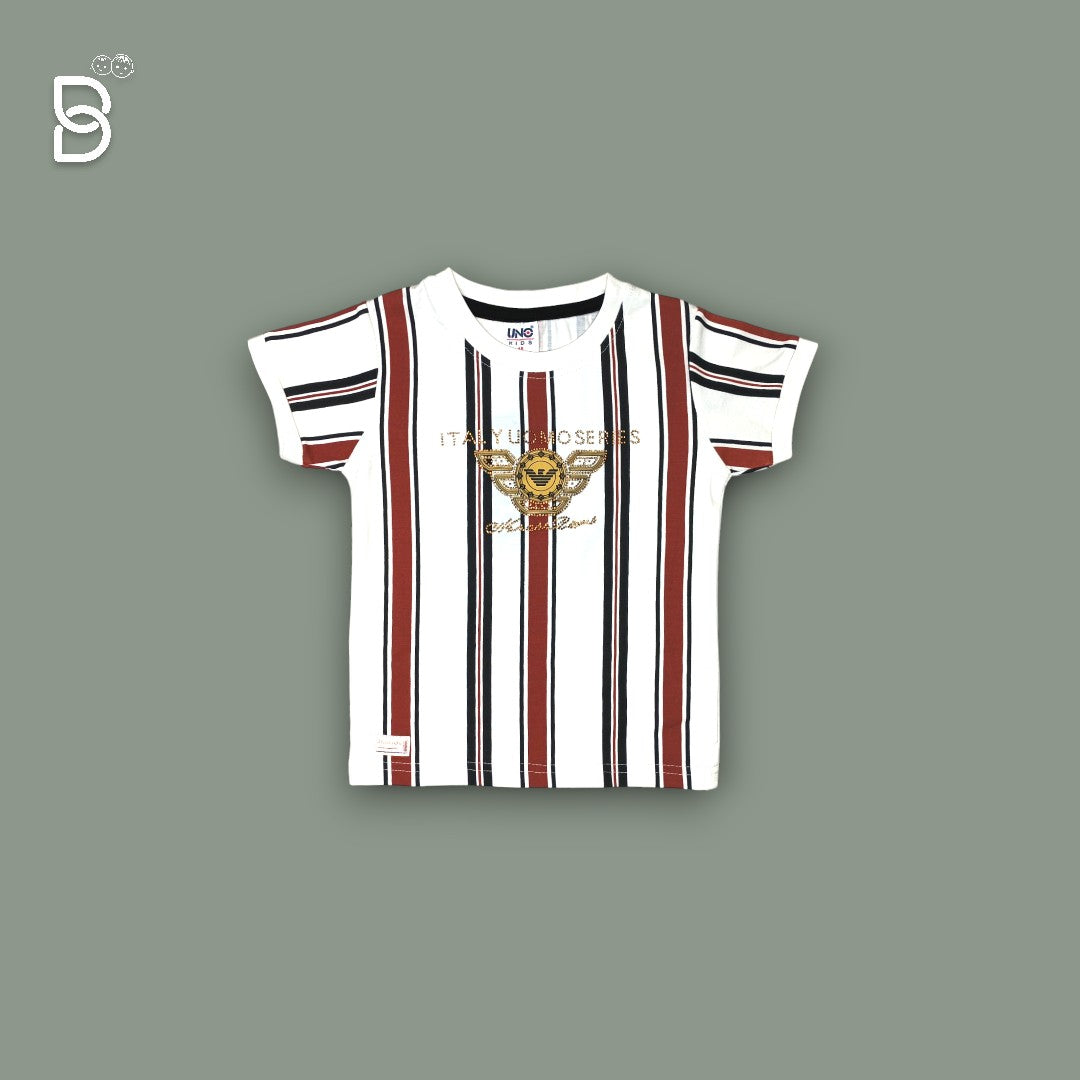 KIDS CASUAL WEAR CHECKERED T-SHIRT & PANT - UNO KIDS