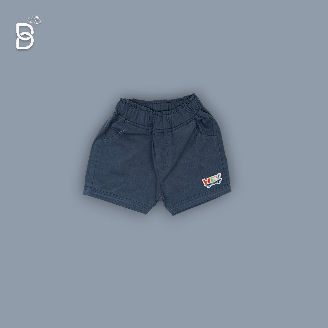 BOYS PRINTED T-SHIRT AND NICKER BLUE - O&O