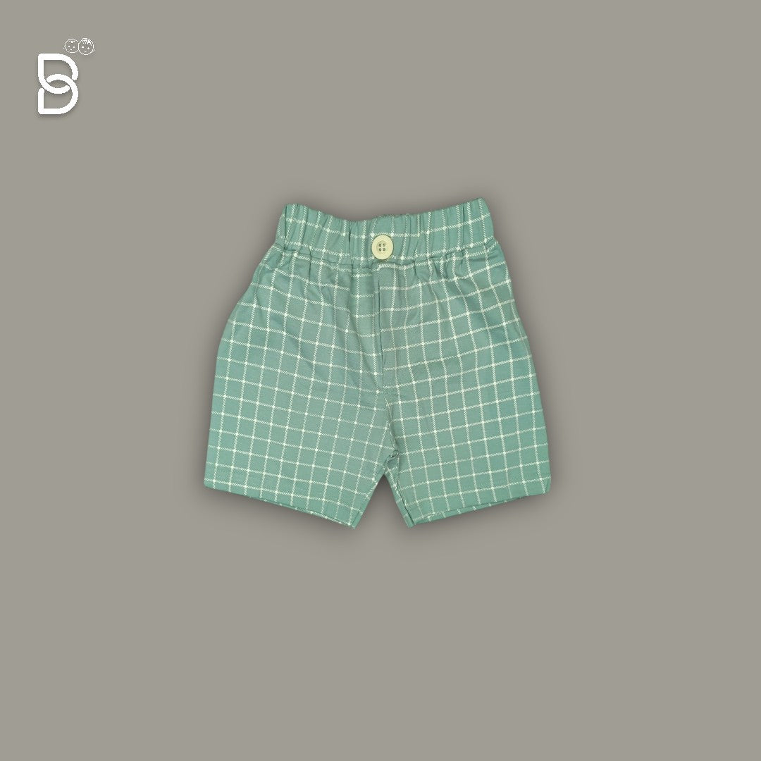 BOYS PRINTED T-SHIRT AND NICKER CREAM - O&O