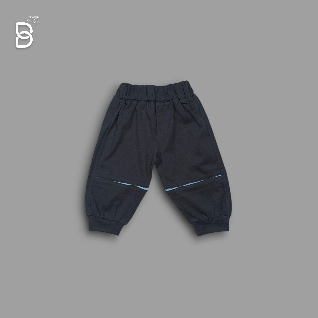 NEW BORN PRINTED T-SHIRT AND PANT COMBO BLUE - MINI TAURUS
