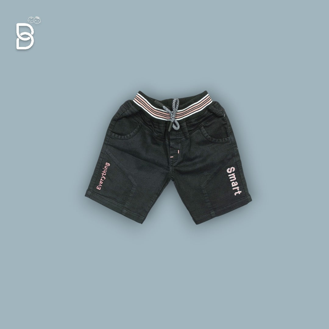 BOYS PRINTED T-SHIRT AND NICKER BROWN - TUDOS