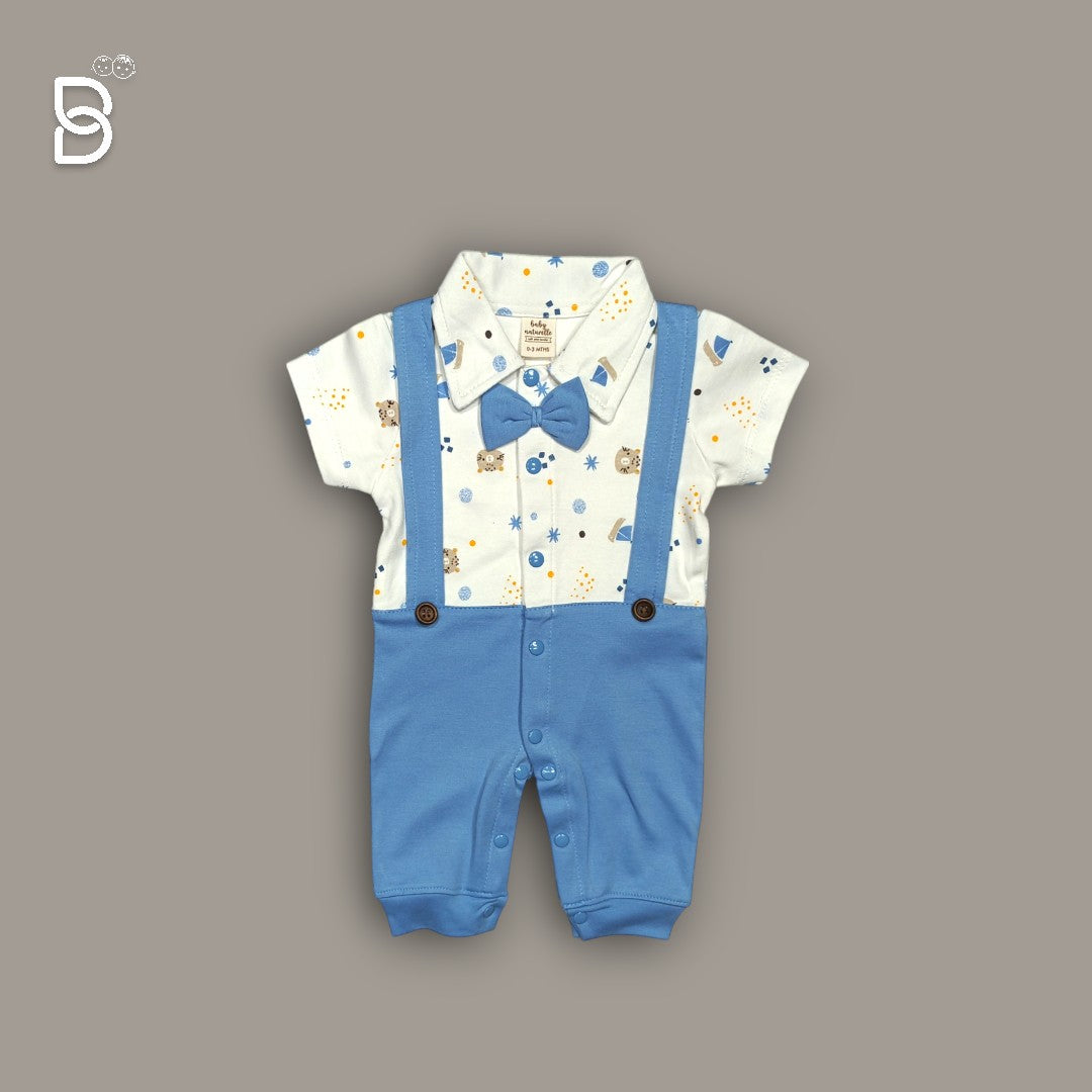 NEW BORN DUNGRI SUIT FOR INFANT WEAR (BLUE)