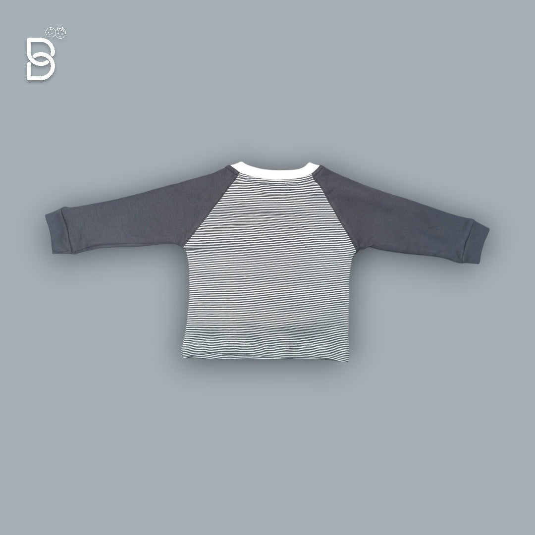 NEO NATE - FULL SLEEVE T-SHIRT AND PANT GRAY COLOR