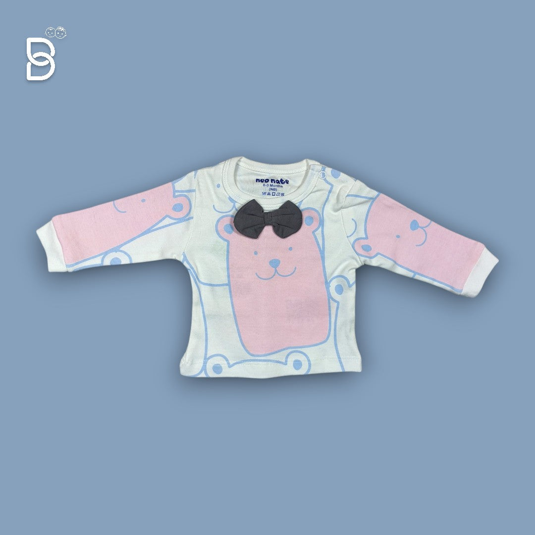 CASUAL SET FOR BOYS PINK & WHITE COLOR