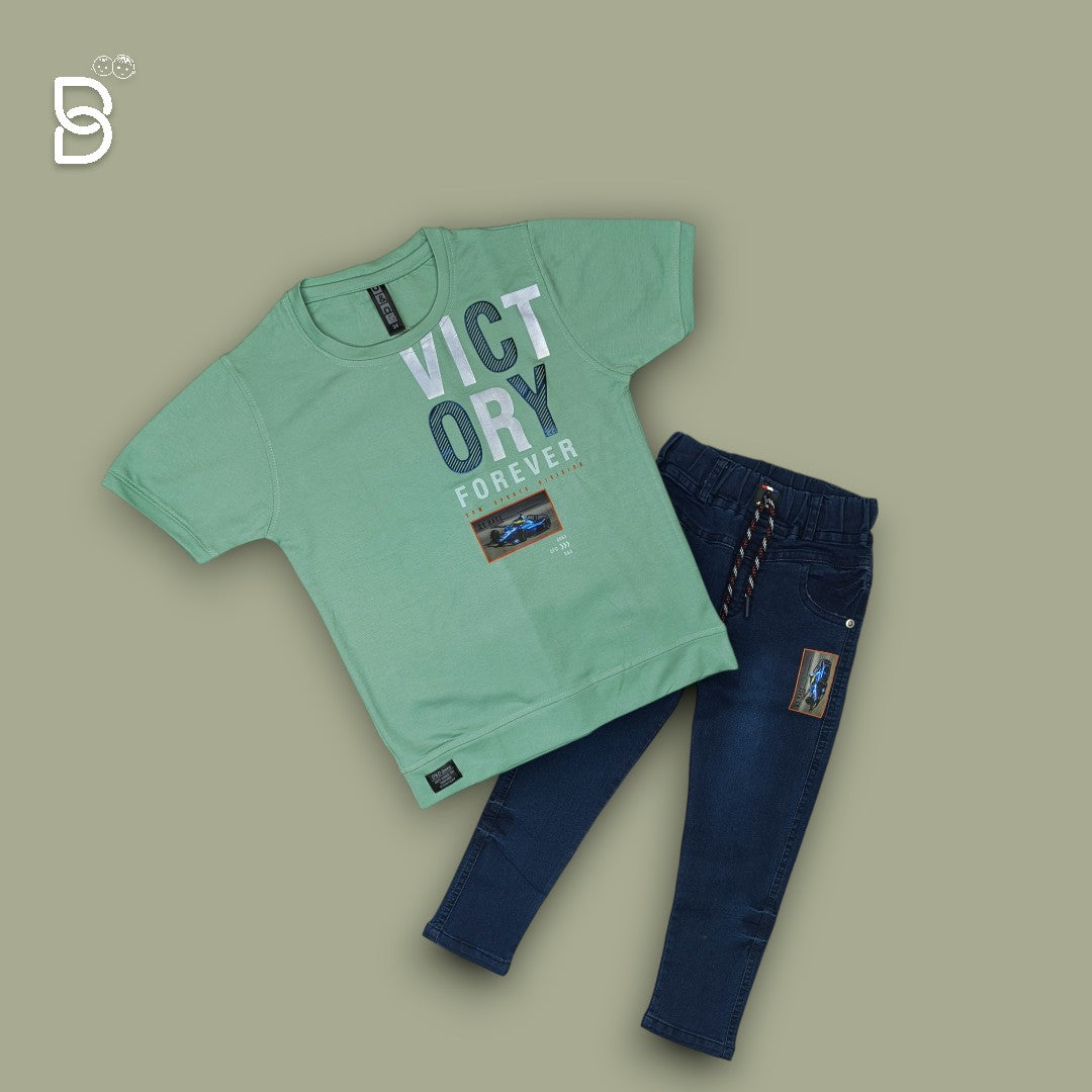 BOYS CASUAL WEAR T-SHIRT AND PANT