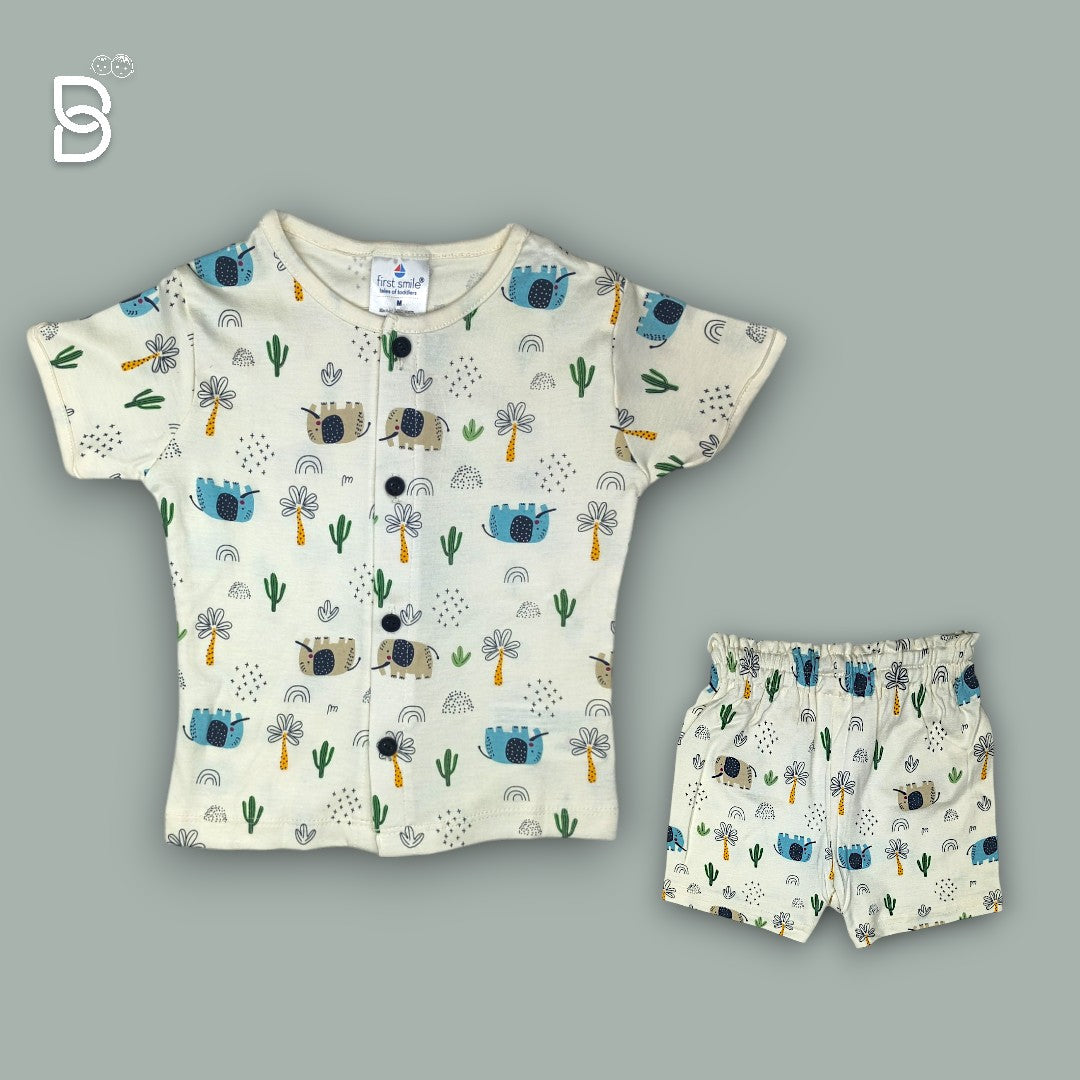 NEW BORN BABA SUIT (CREAM)