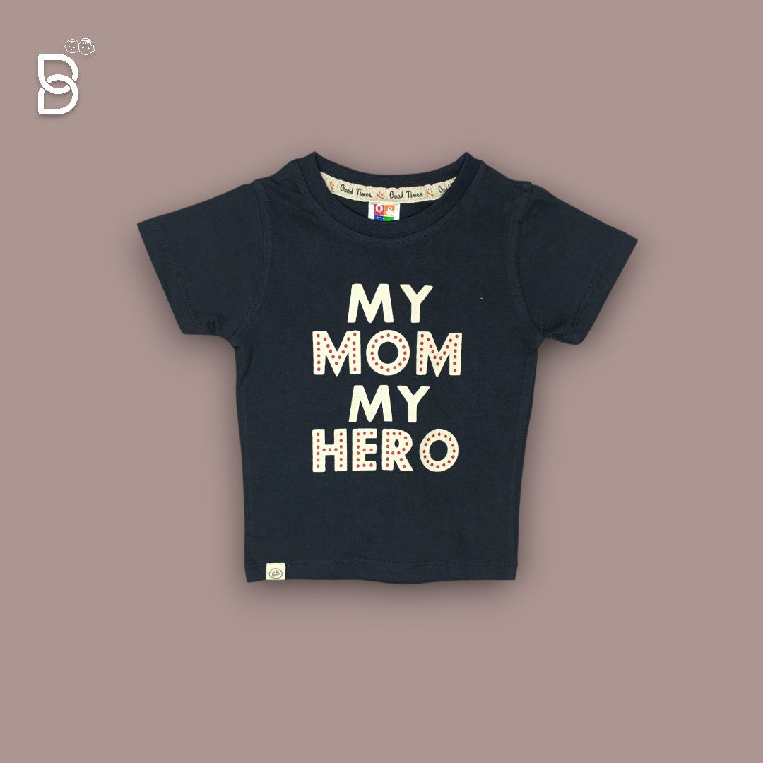 MY MOM MY HERO T-SHIRT NICKER
