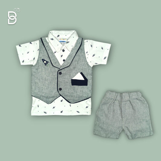 T-SHIRT JACKET NICKER - YO BUDDY