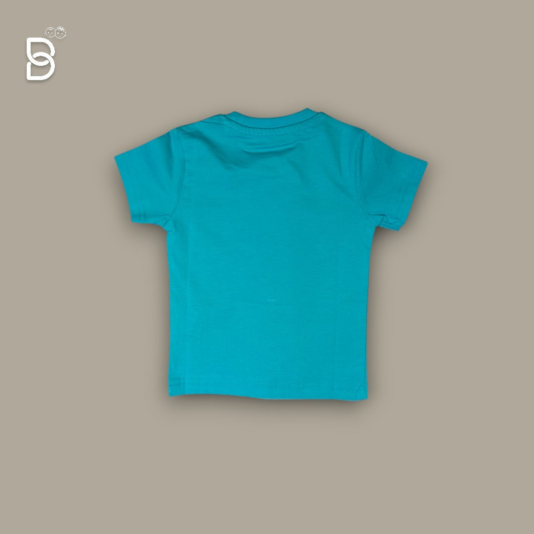 KIDS SKY BLUE T-SHIRT & NICKER