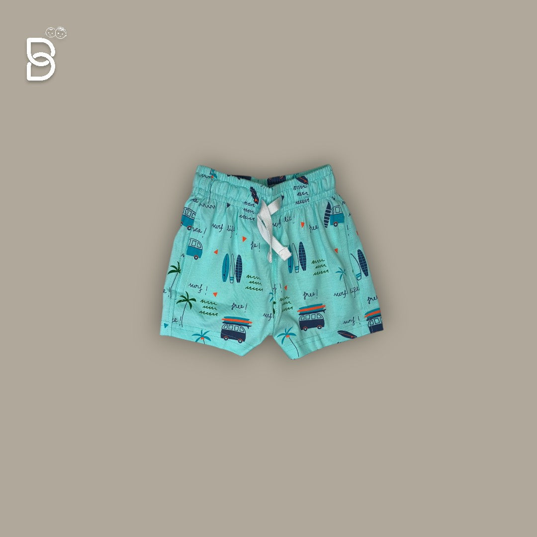 KIDS SKY BLUE T-SHIRT & NICKER