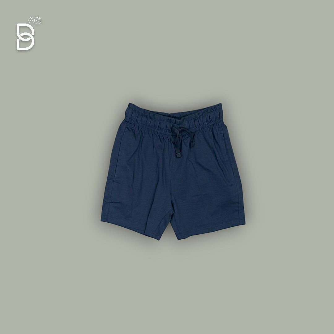 BOYS T-SHIRT & NICKER (WHITE & BLUE)