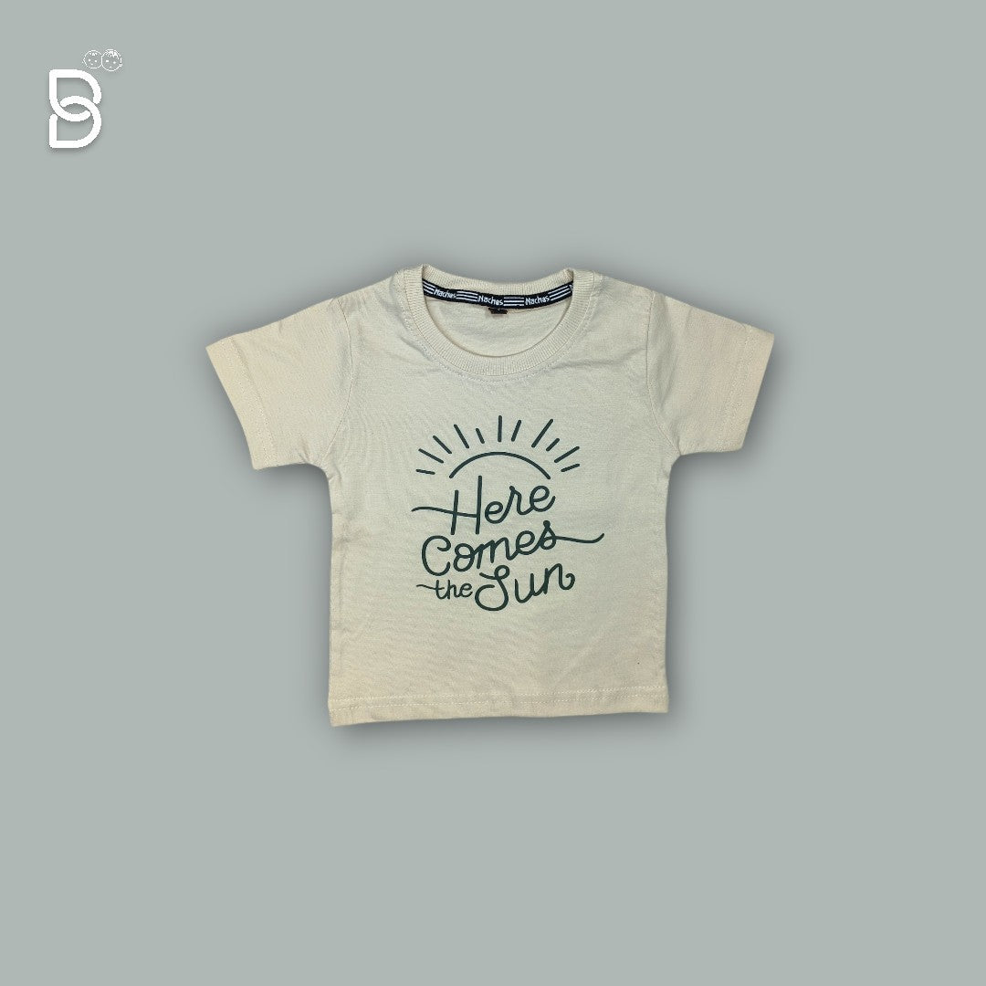 BOYS COTTON FULL SLEEVE T-SHIRT, SHIRT & PANT GREEN - NACHOS