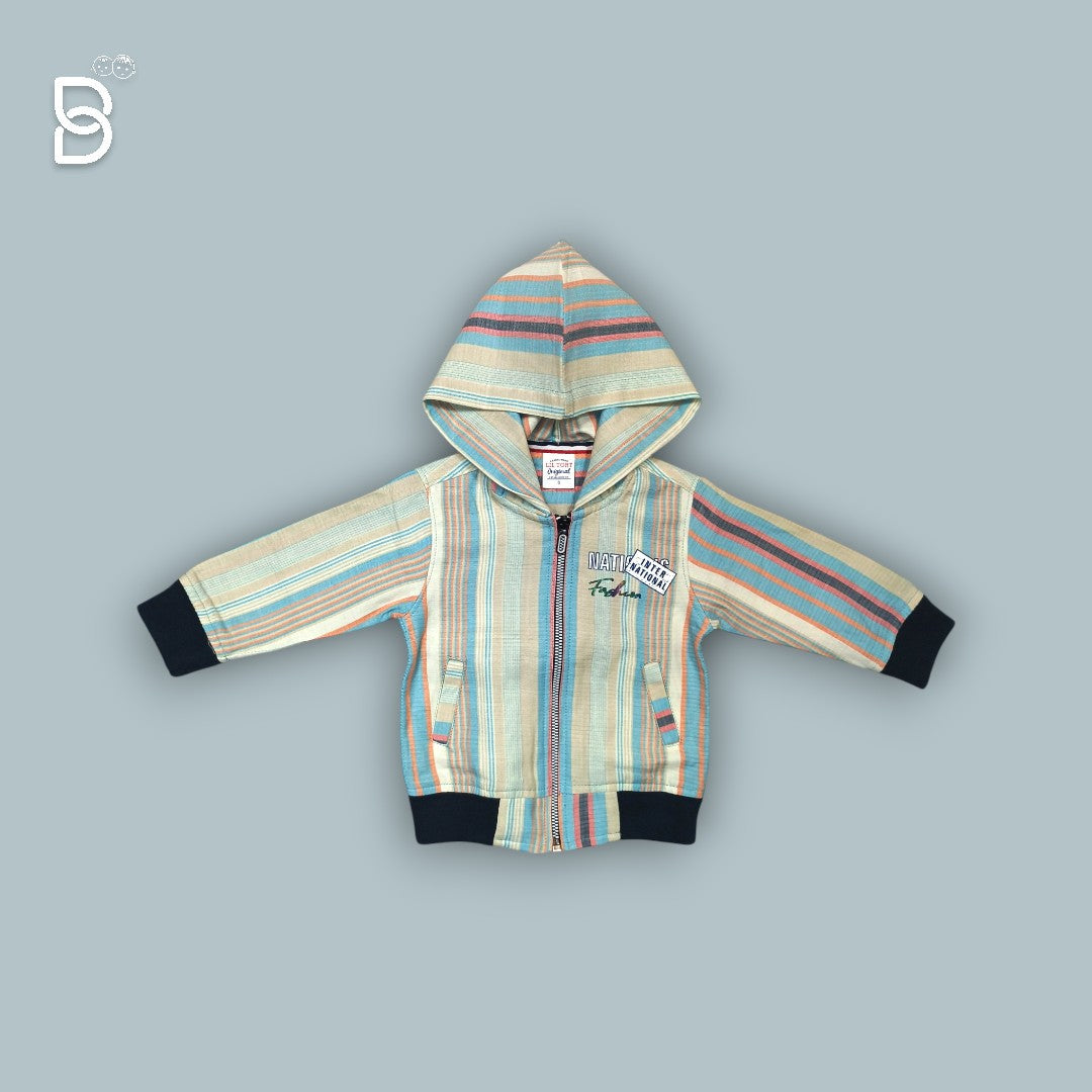 FULL SLEEVES CHECKERED HOODED SHIRT & JOGGER PANT SET - LIL TORT