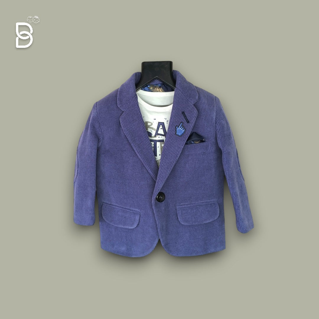 BLUE BLAZER SUIT JACKET FOR PARTY WEAR BOYS