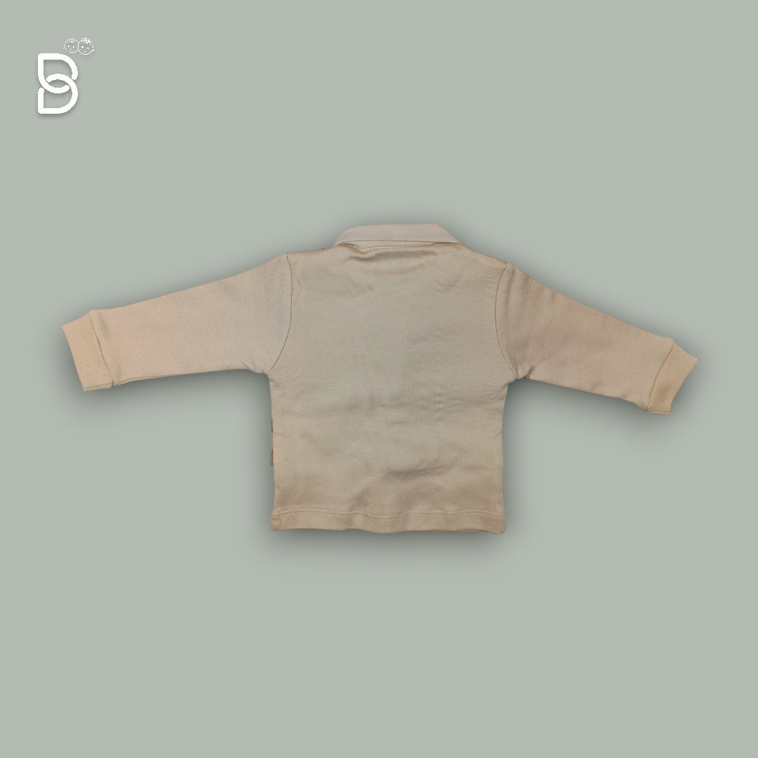 BOYS CASUAL WEAR SHIRT AND BROWN PANT