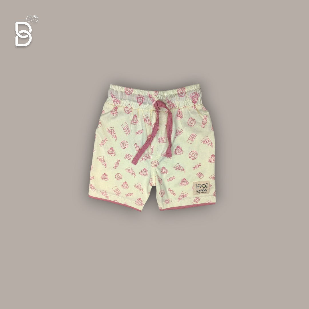 BOYS CASUAL WEAR T-SHIRT AND NICKER ONION PINK - O&O