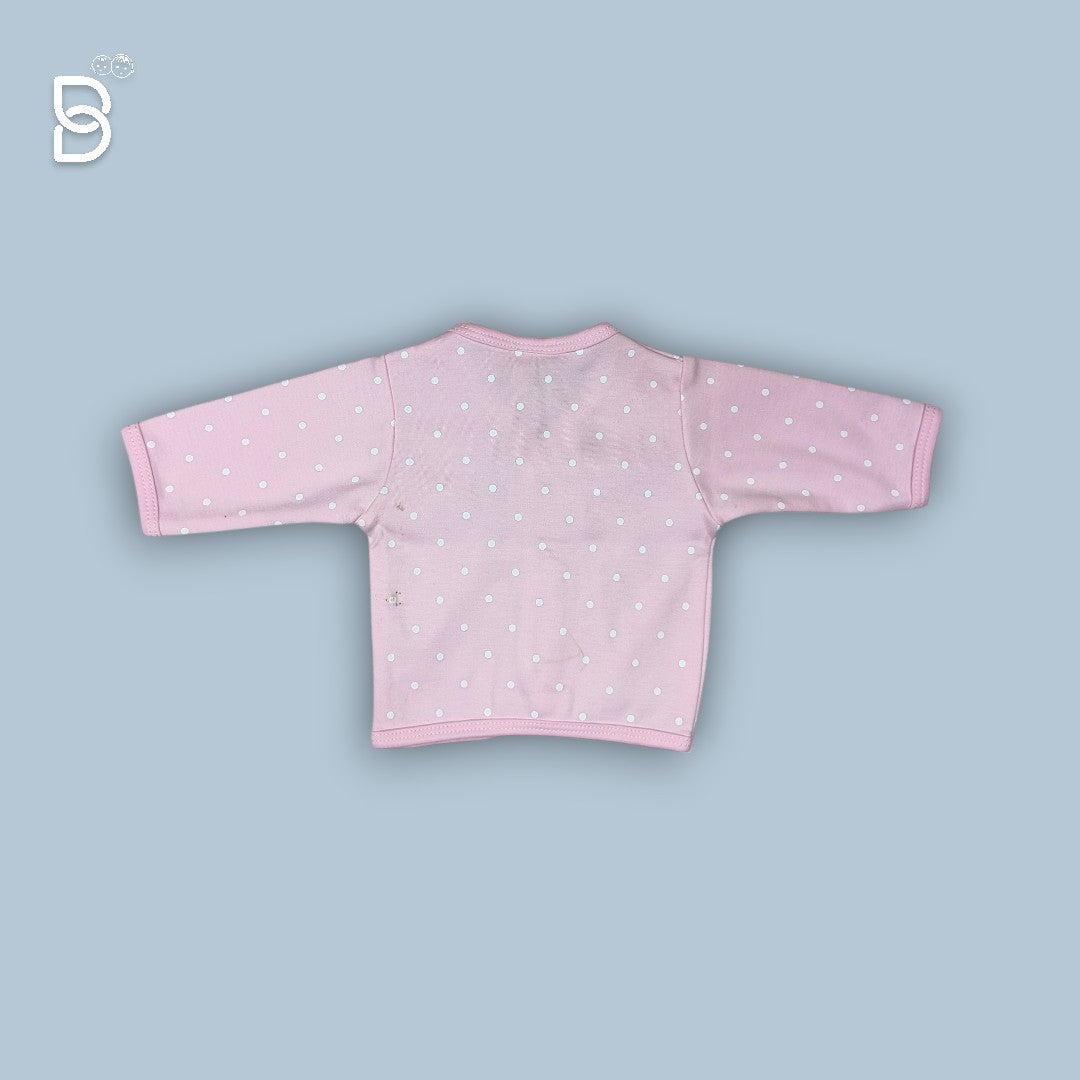 NEW BORN BABY COTTON SET BABY PINK - NATURELLE