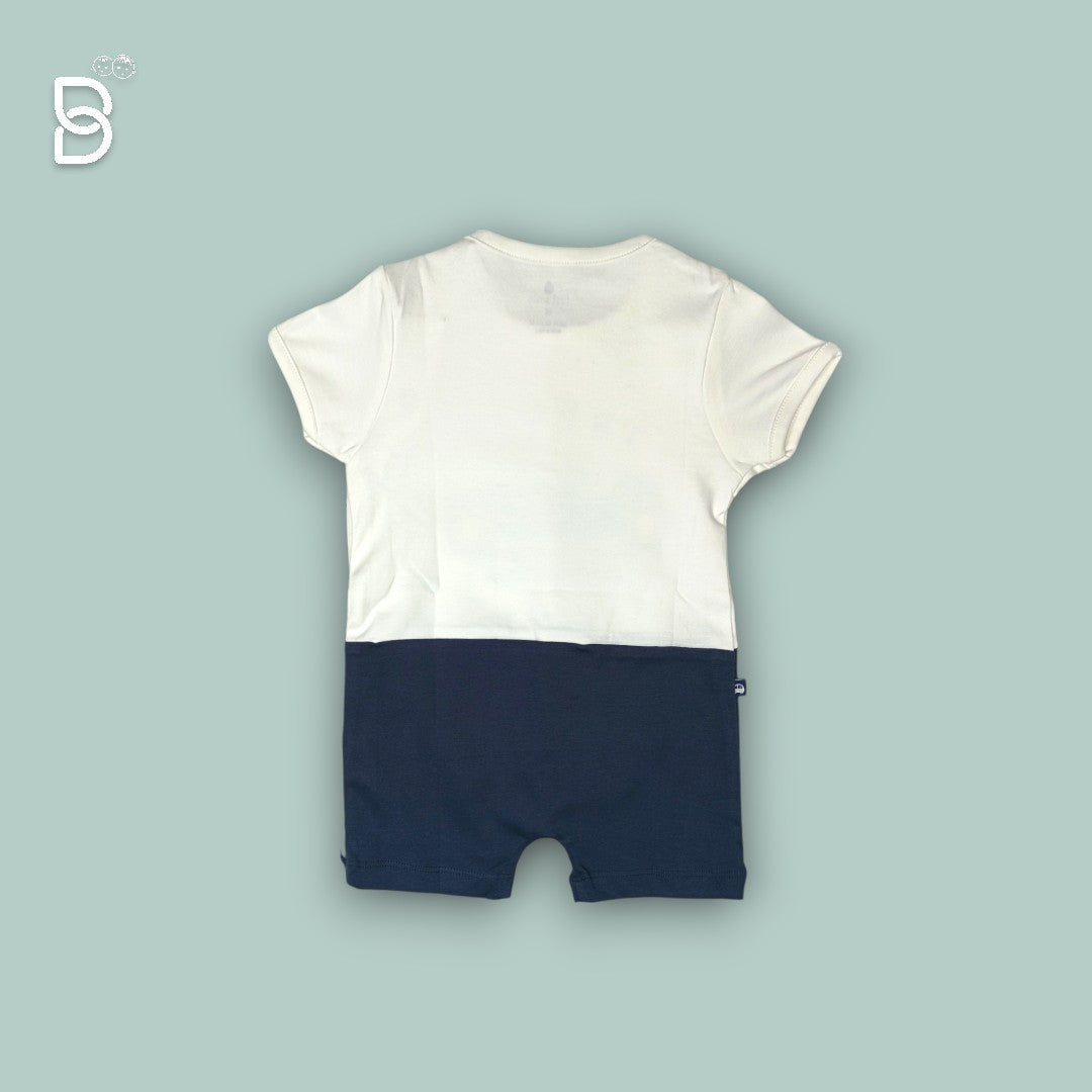 A ONE PIECE GARMENT FOR BABIES (BLUE CAR)