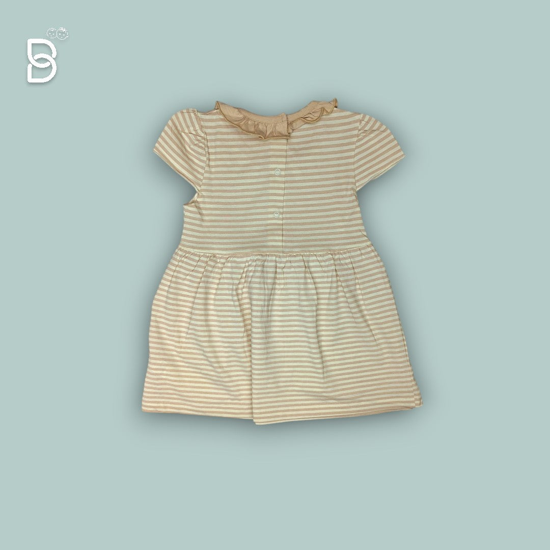 GIRLS CASUAL STRIPED FROCK