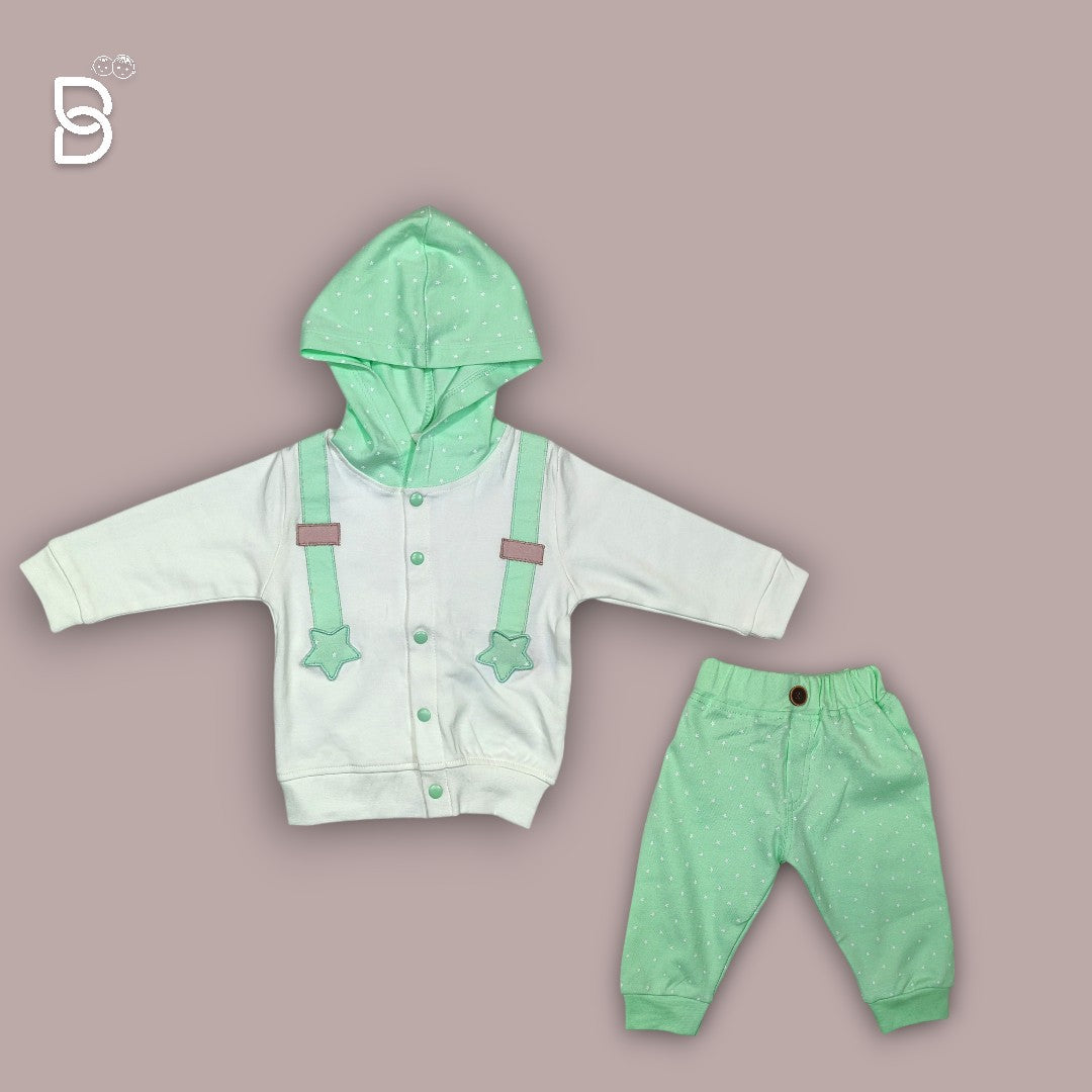 HOODIE WITH BOTTOM AND CAP