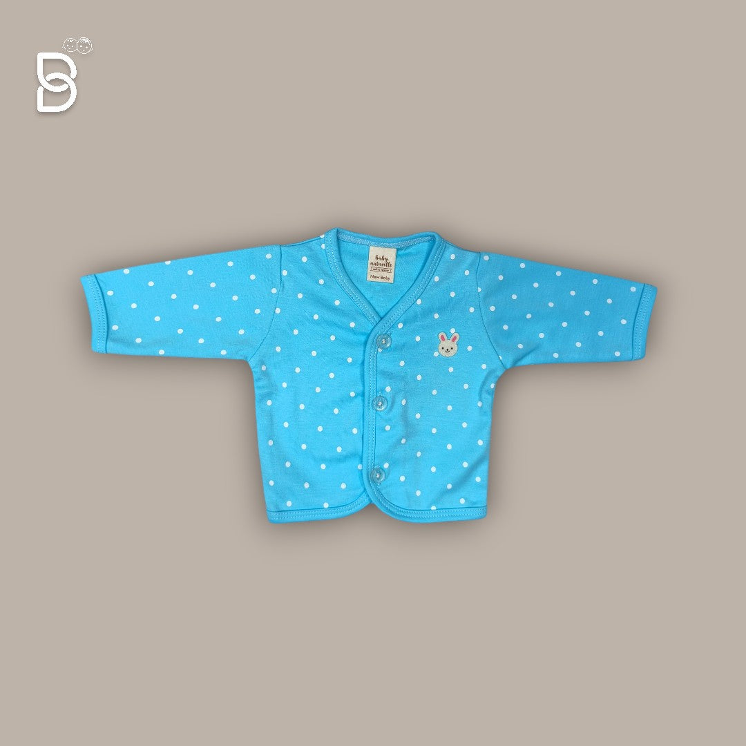 NEW BORN BABY COTTON SET BLUE - NATURELLE