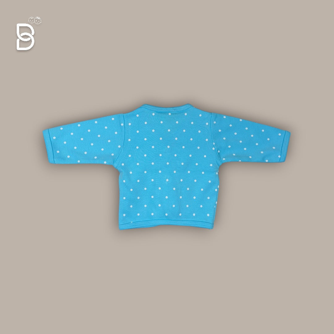 NEW BORN BABY COTTON SET BLUE - NATURELLE