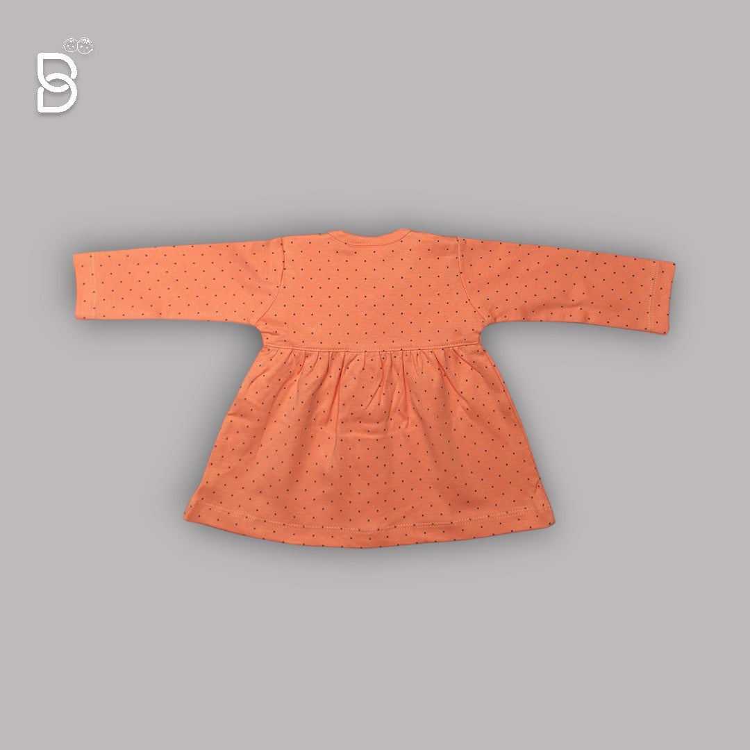 GIRLS COTTON FROCK NEW BORN