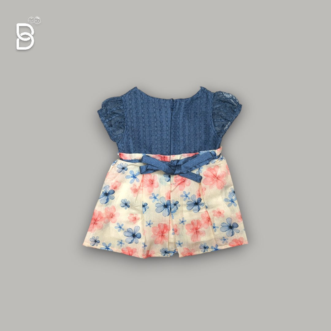 GIRLS FROCKS NAVY BLUE COLOR