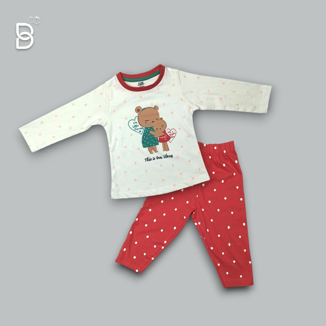 BABY GIRL NIGHT SUIT SET