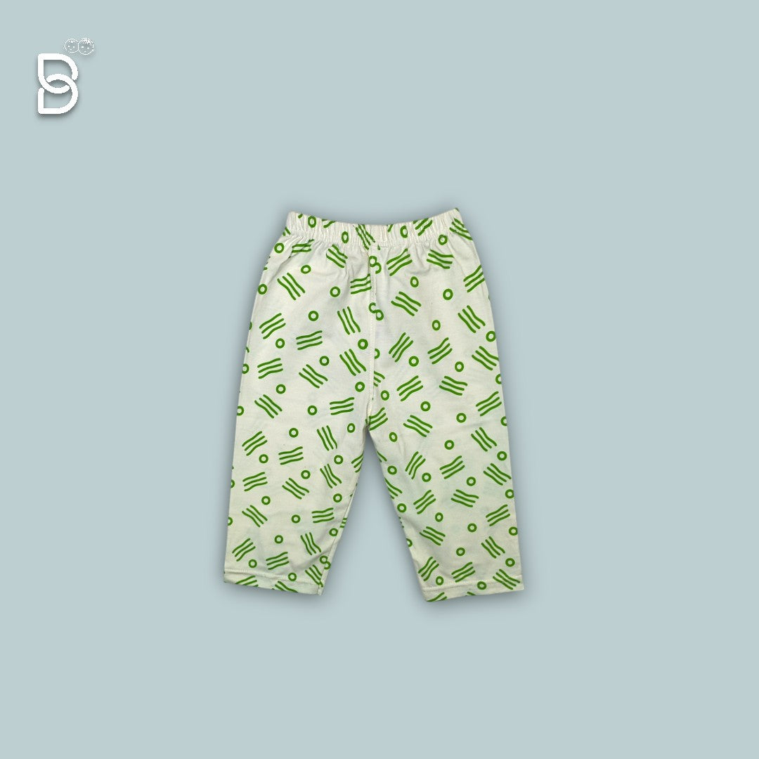 NEW BORN SOFT COTTON NIGHT SUITS PISTA GREEN COLOR