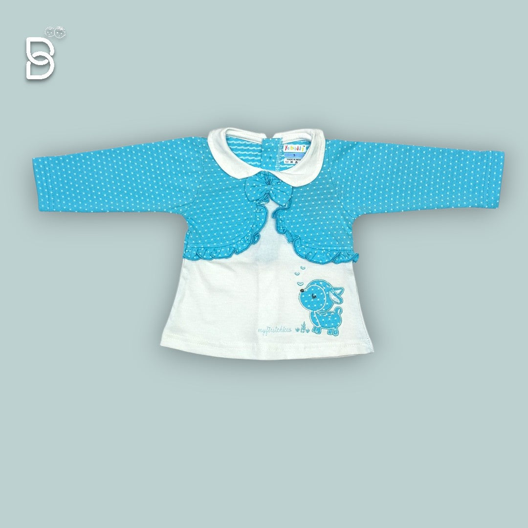 NEW BORN BABY GIRL COTTON SET