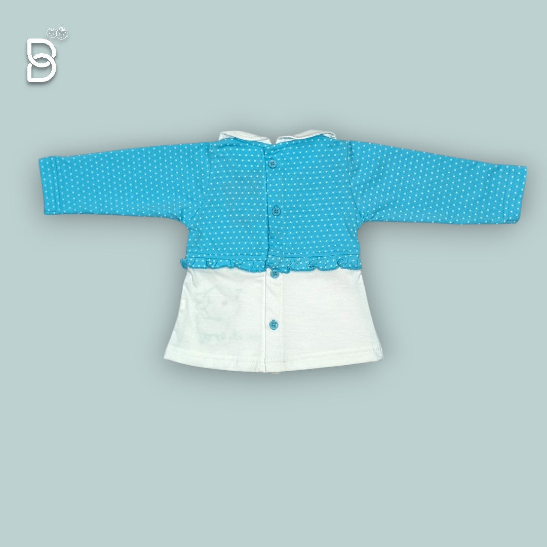 NEW BORN BABY GIRL COTTON SET