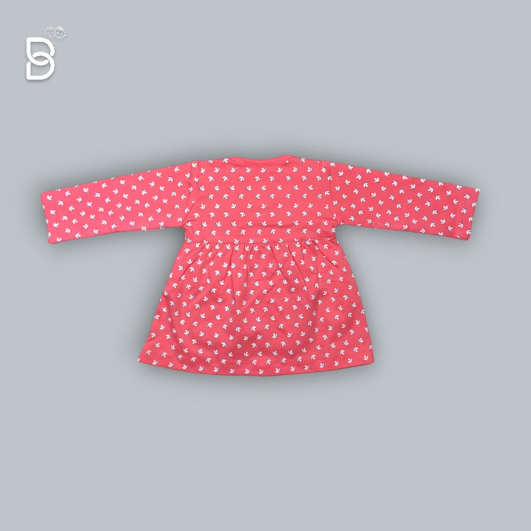 GIRLS COTTON FROCK NEW BORN