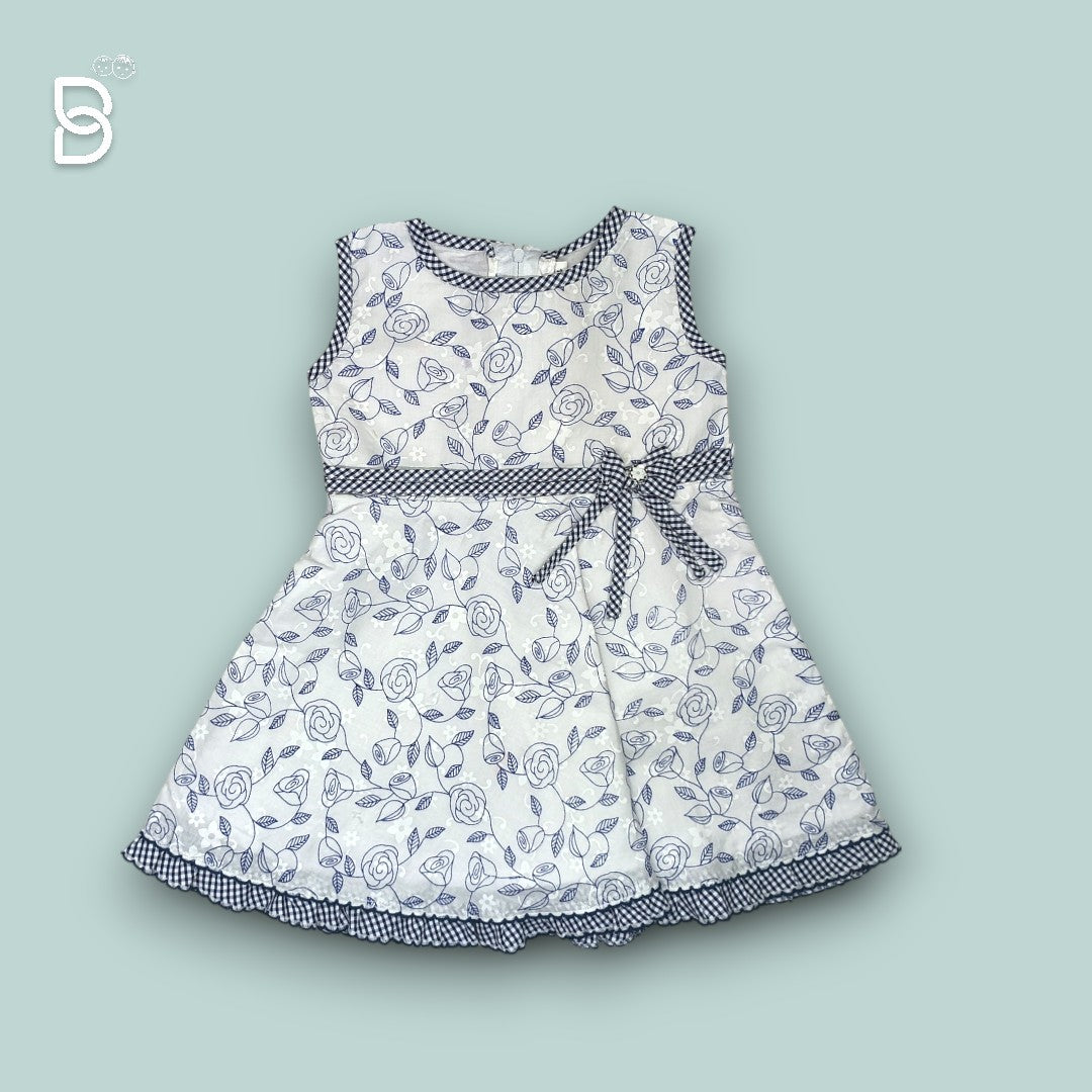 NEW BORN BABY GIRL COTTON FROCK