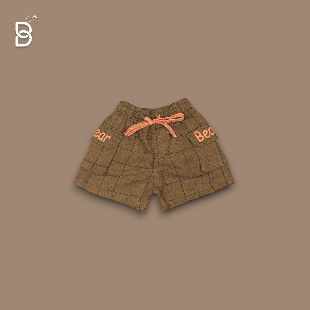 KIDS ORANGE T-SHIRT BROWN NICKER