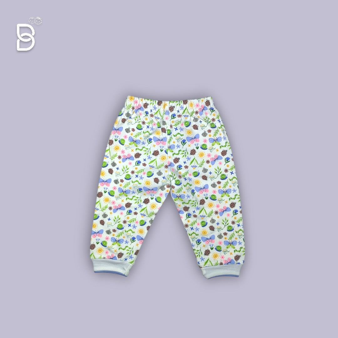 NEW BORN BABY GIRL JOGGER SET BLUE - MINI TAURUS