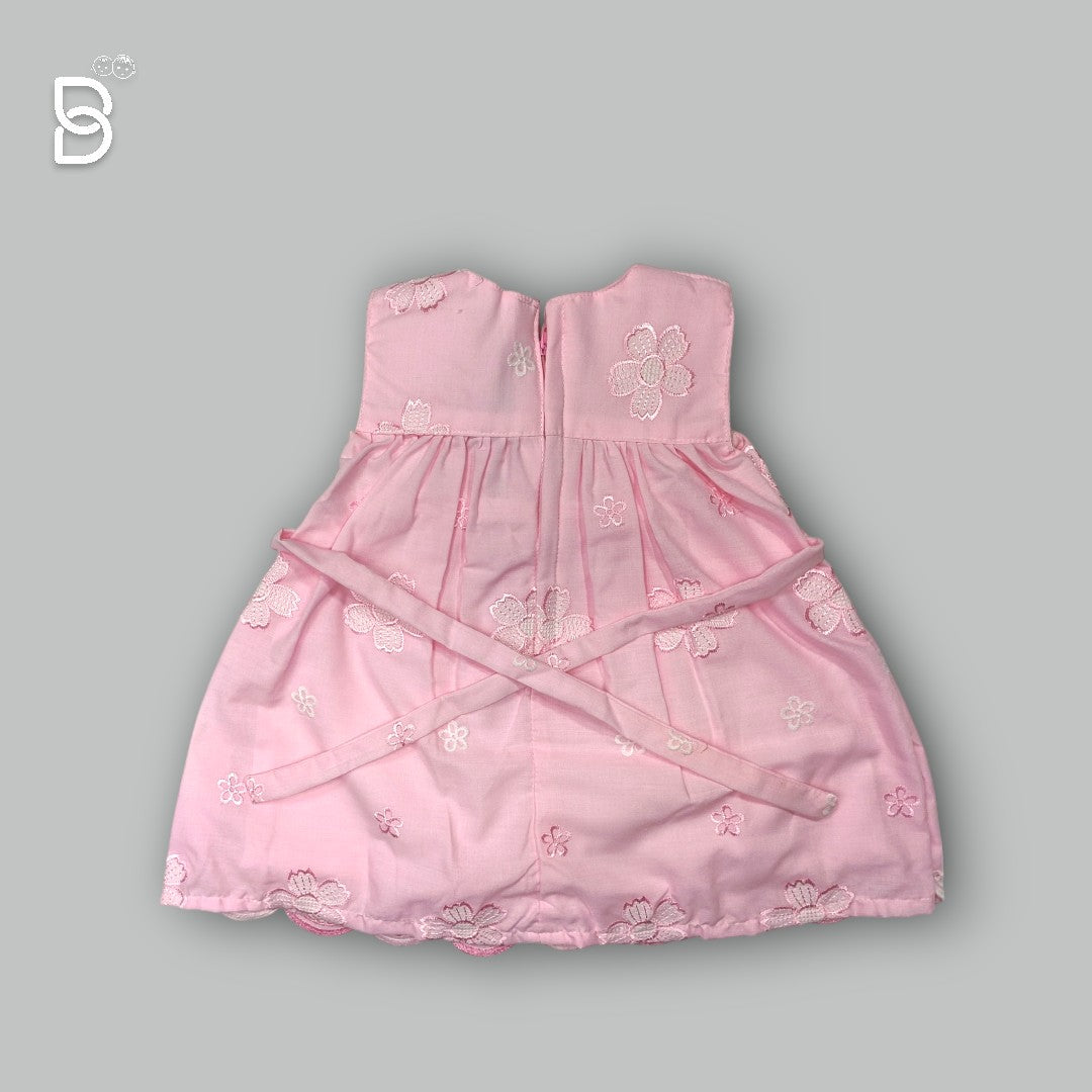 NEW BORN BABY GIRL COTTON FROCK