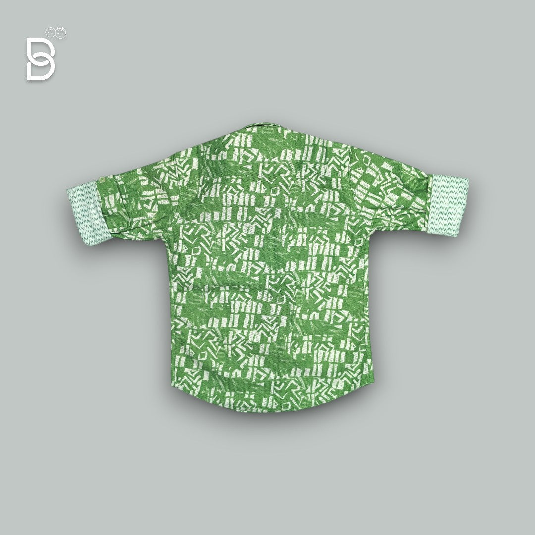 BOYS SHIRT FLOURESCENT GREEN