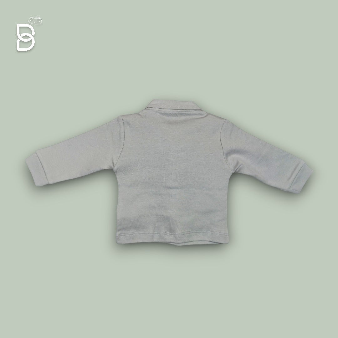 BOYS CASUAL WEAR GREY COLOR SHIRT WITH PANT