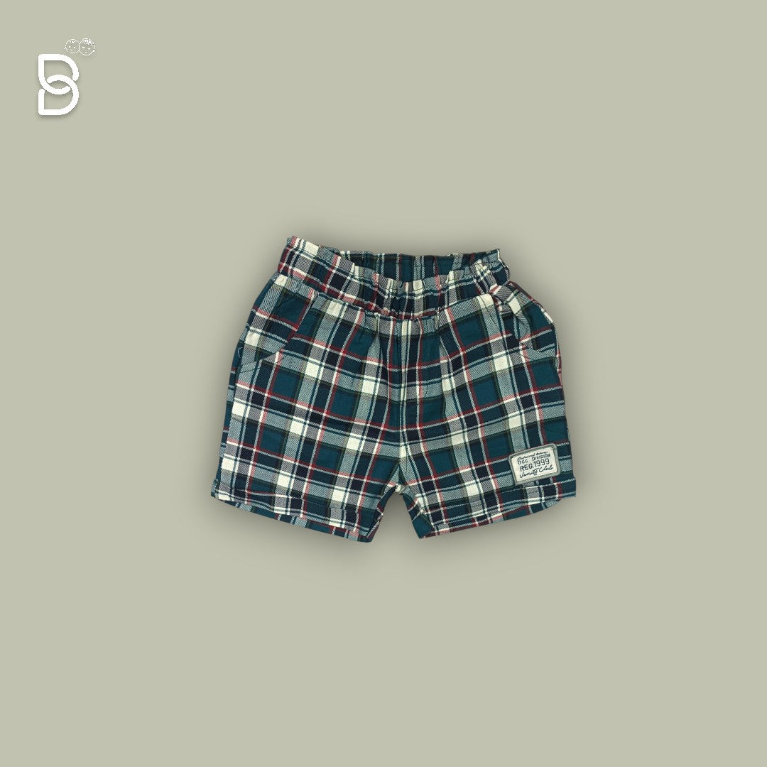 BOYS PRINTED T-SHIRT AND NICKER RED - OLLYPOP