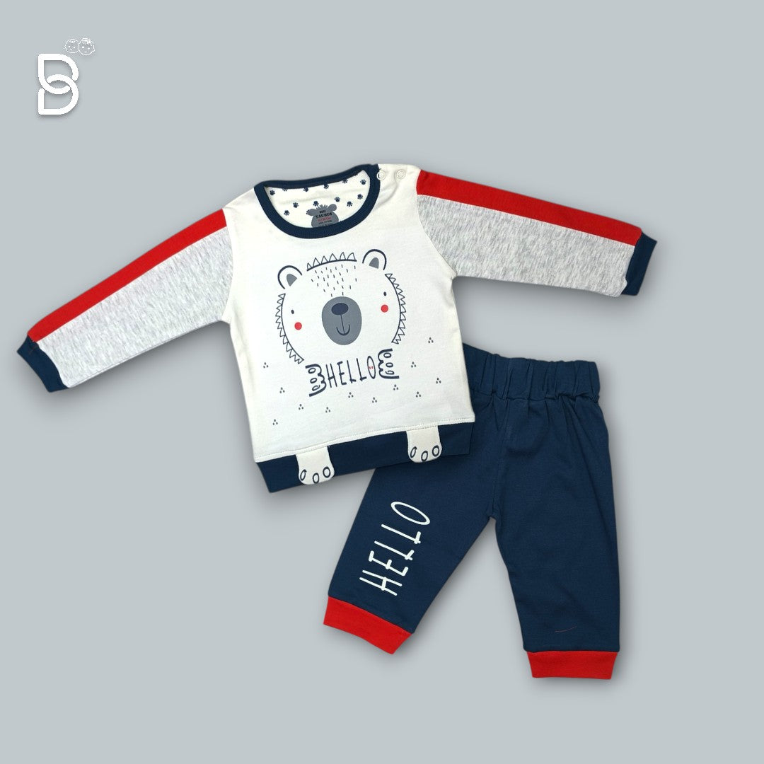 NEW BORN T-SHIRT AND PANT COMBO - MINI TAURUS