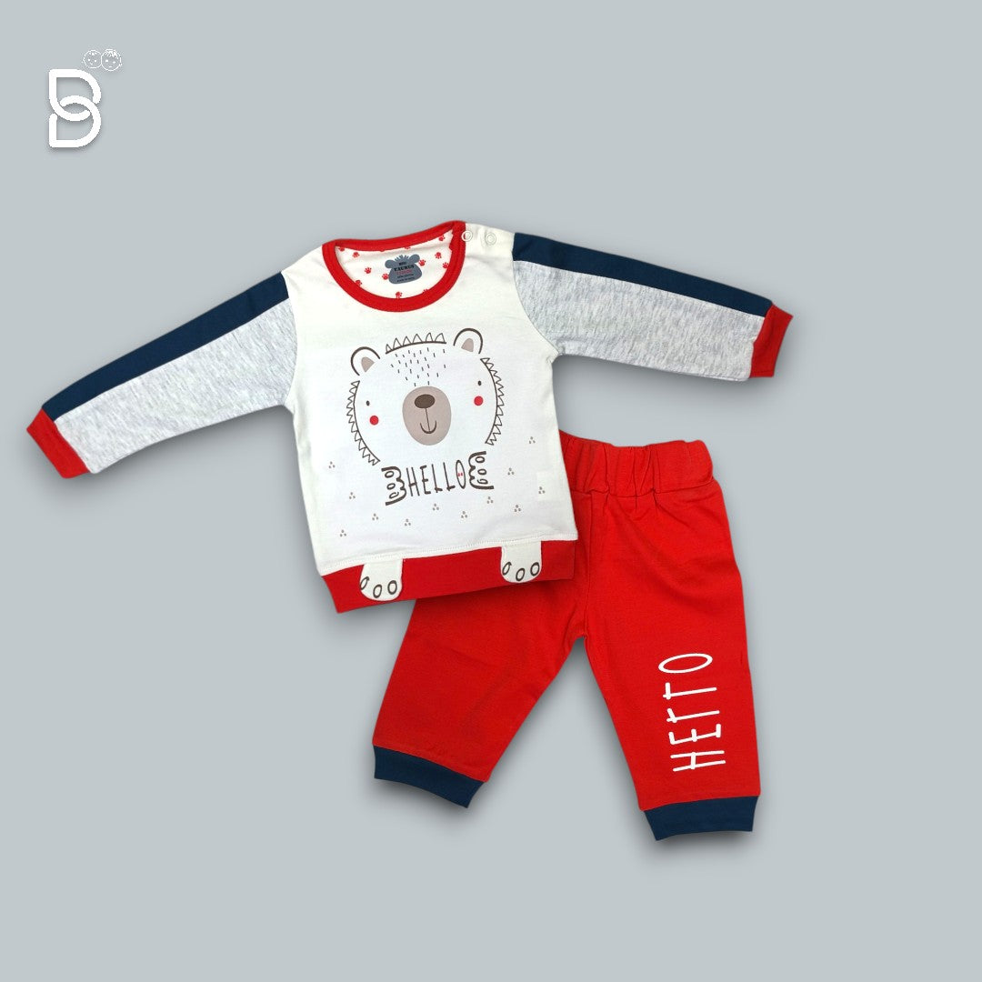 NEW BORN T-SHIRT AND PANT COMBO - MINI TAURUS