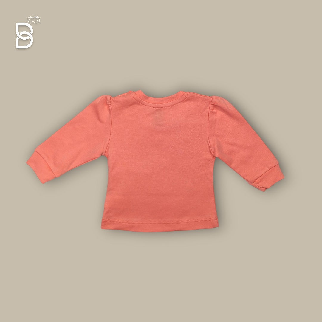 NEW BORN BABY GIRL JOGGER SET ORANGE - MINI TAURUS