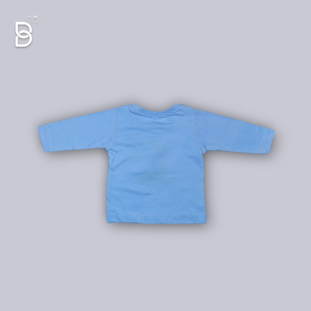 NEW BORN COTTON SET SKY BLUE